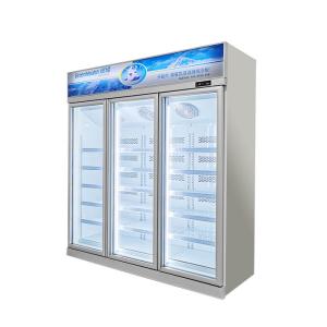 5 Adjustable Shelf R134 Vertical Display Freezer Commercial Upright Fridge