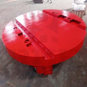 50 Ton Electric Material Handling Turntable Heavy Duty Transfer Trolley