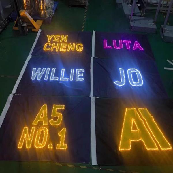 Buy 24v with adapter Flag light led light with usb or adapter flag for advertising and bar at wholesale prices