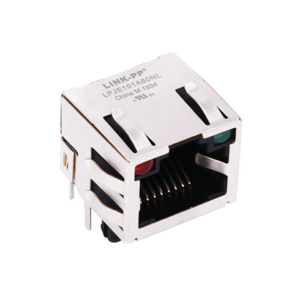 RJHSE-5387-02 Unshielded THT 8P8C RJ45 Single Port Without Magnetics LPJE101A80N