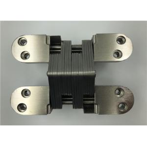 High Hardness Heavy Duty Invisible Hinge With Satin Nickel Surface