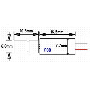 520nm 5mw Green Dot Laser Diode Module For Laser Pointer ,Laser Stage Light