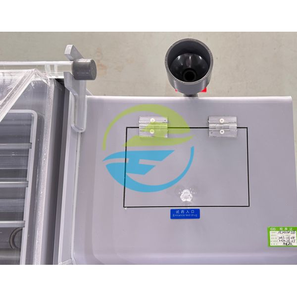 Salt Spray Test Chamber with 120V,50Hz Power Supply and 35℃±1℃ Salt Water Temperature for 1.00±0.01kgf/cm² Compressed Air Pressure