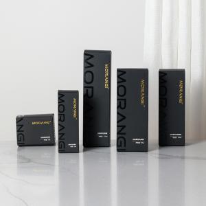 Personalized Perfume Essential Oil Packaging Boxes With Black Custom Design