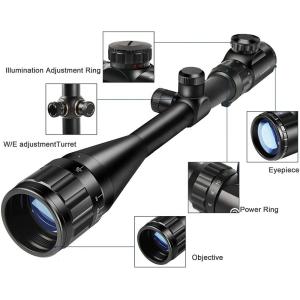 6-24X50 Hunting Rifle Scope Illuminated Tactical Scopes OEM ODM
