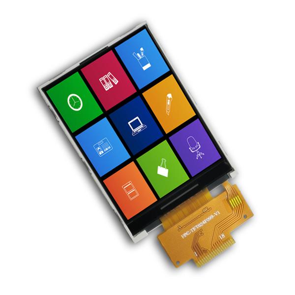 Buy Viewing Angle 12 0'Clock Genyu 2.4 Inch TFT Spi Screen 240x320 dots ST7789V driver 18pin FPC 2.4" Small TFT Module Display at wholesale prices