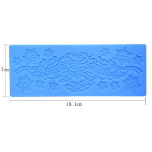 Edible Flexible Silicone Baking Utensils Cake Lace Mats Disposable Customized