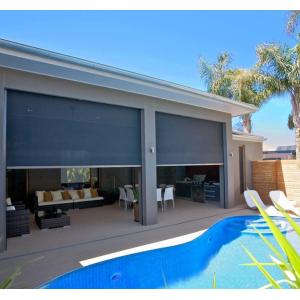 Window Zip Track Awning Sunscreen Blinds 52x10mm Alu Anodized