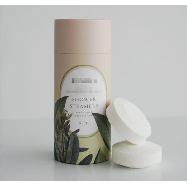 Natural Coffee Bean Drink Powder Container Paper Tube Tea Box Round Paper Tea Package Tube