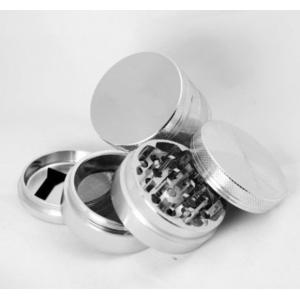 Polishing Surface Titanium Machined Parts 2.5" Titanium Grinder For Herbs