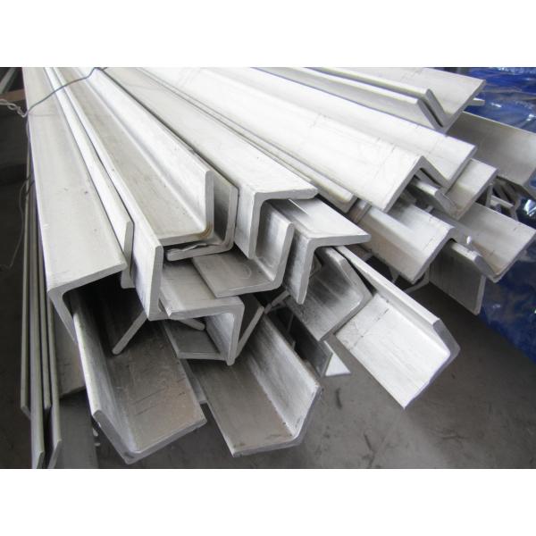 Buy 6m Grade 304 Stainless Steel Angle Bar Polished Peeled Grinding at wholesale prices