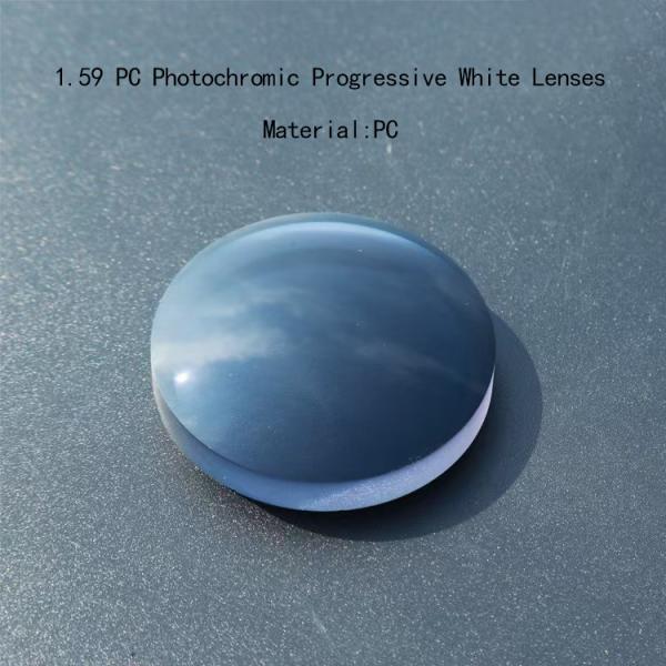 Buy 1.59 PC HC/HMC Photochromic Progressive Semi-finished White Lenses at wholesale prices