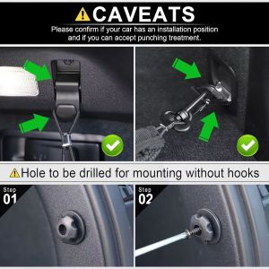 Cargo Net Stretchable, Car Exterior Accessories, Adjustable Elastic Trunk