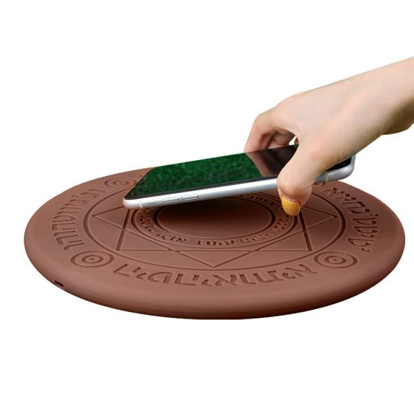 Buy Magic Circle ABS 10W QI Wireless Charging Pad at wholesale prices
