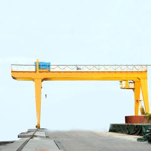 Outdoors Use Box Type Double Girder Gantry Crane With Electric Trolley