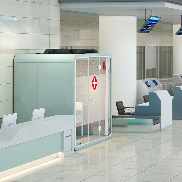Buy Medical Sleeping Pod Customized Soundproof Sleeping Cabin For Hospital at wholesale prices