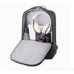 Daily Unisex Fashion Lightweight Black Anti-Theft Waterproof Laptop Backpack