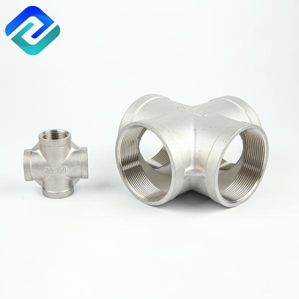 1.4301 Thread SS Pipe Fittings DIN2999 Stainless Steel Pipe Connectors