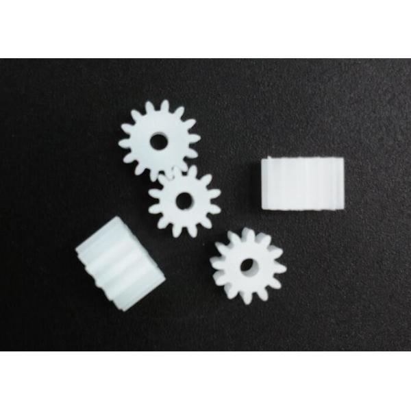 Buy Plastic High Precision Gears 10mm Printer White Small Spur Gears Straight Teeth at wholesale prices