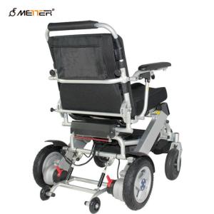 FDA 125KG Load Portable Lightweight Folding Power Wheelchair