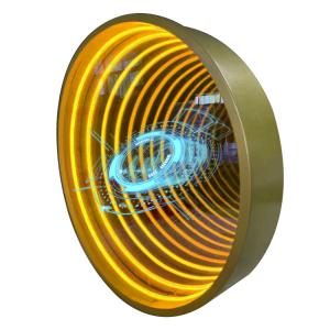 Customized 3D Projector Mirror Acrylic Advertising Light Boxes with 12V Input