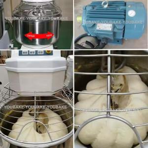 10L 20L 30L 40L 50L 60L 80L Vertical Dough Mixer With Stainless Steel Casing And