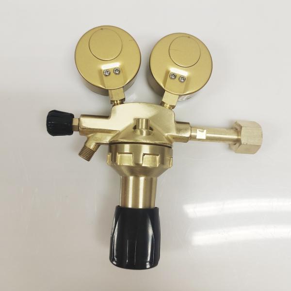 High Pressure Italy Type Heavy Duty Regulator with Duplex Gauge and ISO9001 Compliant