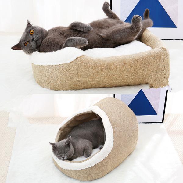Comfortable Slipper Style Doghouse 2kg Pet Bed Mat