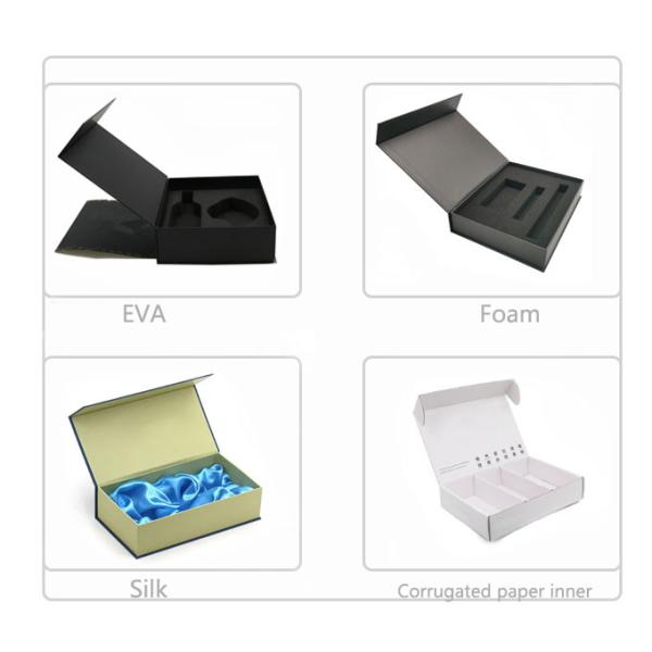 Top And Bottom Cardboard Cosmetic Gift Box Packaging With Clear Window