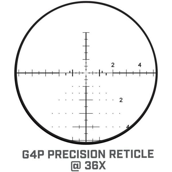 Aluminum Elite Tactical 6-36x56 XRS3 Riflescope With ED Prime Objective
