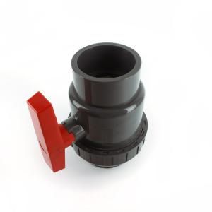 Socket or Threaded Connection Form White Popular Pn10 Standard Plastic Single