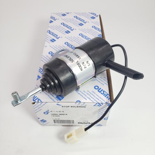 16851-60014 Fuel Shutoff Solenoid Valve For Kubota B7410D BX1500D BX1800D BX1830D