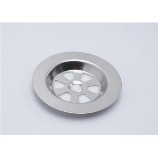 Durable Small Sink Strainer Circel Stlye , Kitchen Sink Strainer Stopper OD 62 Mm