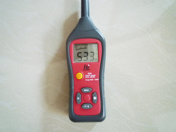 Buy 31.5Hz - 8.5KHz Portable Decibel Meter , Digital Noise Meter with Response at wholesale prices