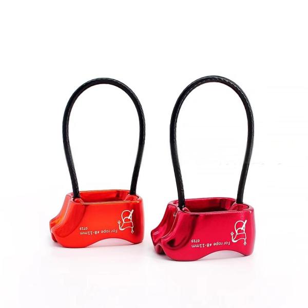 Galvanized High Rise Descender for Rapid Descent Climbing Gear and ATC Protection Device