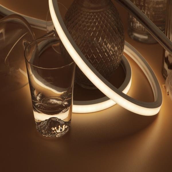 Buy 2835 Silicone Neon Strip DC24V White Color IP67 Waterproof Top Bending at wholesale prices