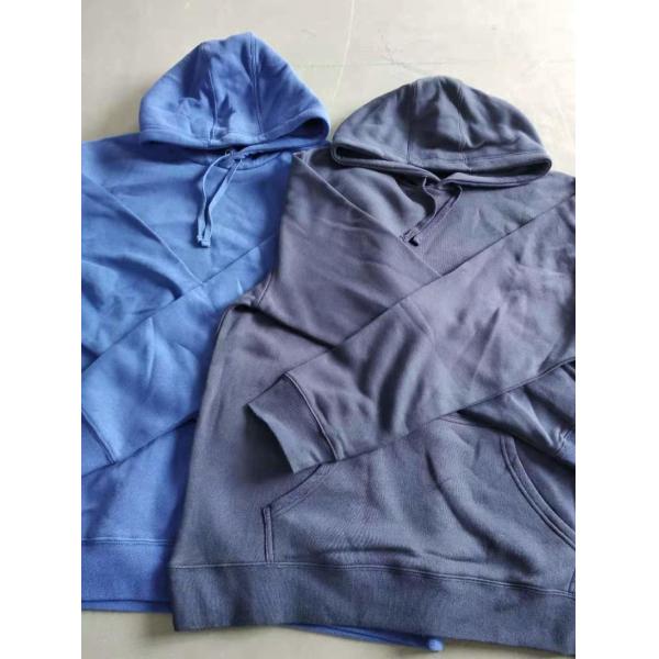 Buy Blue Pullover Men's Casual Hoodies at wholesale prices