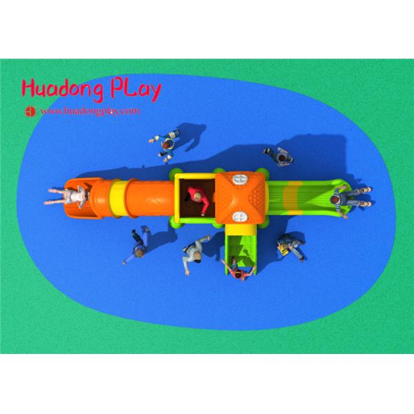 Fun Homemade Attractive School Outdoor Childrens Playground About 5 Volume Cubic Meter