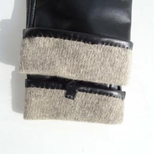 Genuine soft nappa opera leather gloves