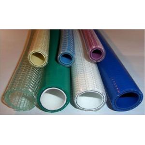 PVC Fiber Clear Soft Hose Reinforced Pipe Plastic Extrusion Line with Plastic