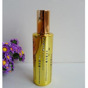 perfume spray bottle recycled glass bottles black blue red pink green cap