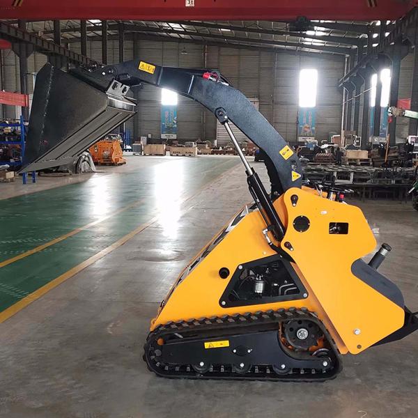 Buy Full Hydraulic Pile Pulling Mini Track Loader Earth Auger Hydraulic Skid Steer Loader at wholesale prices