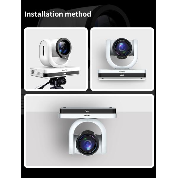 Live Streaming Camera 4K 12X Optical Zoom PTZ HD-MI ToF for TikTok Live Video Stream