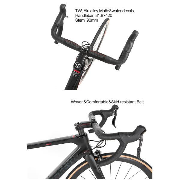 Rim Brake T900 Carbon Frame Road Bike Aero Racing Full Inner Cables