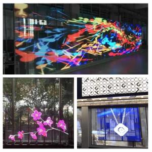 P10.4mm LED Mesh Display Glass Window LED Mesh Facade High Brightness Easy