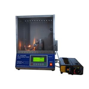Textile Fabric Combustion 45 Degree Flammability Test