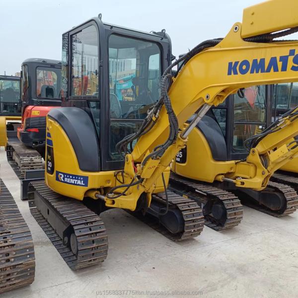 2016 Used Komatsu PC30MR Mini Excavator 3ton Operating Weight Crawler Hydraulic Excavator