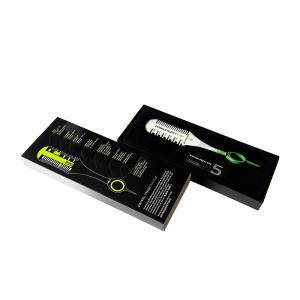 Custom white hairdressers special rotating shaving comb to thin hair and repair