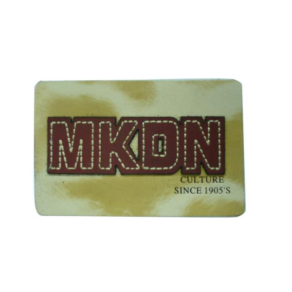 Buy Customized Personalized Embossed Leather Patch For Garment, Jeans, Clothing at wholesale prices
