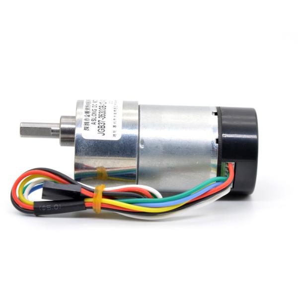 DC Reduction Motor With Hall Encoder JGB37-3530GB 24V 12RPM 1:810 Small Motor